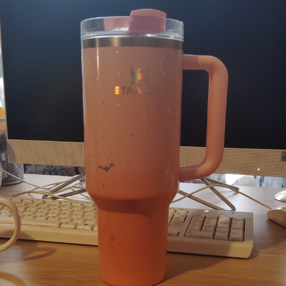 Stanley Coral Tumbler with Handle